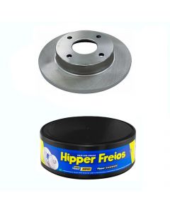Disco Freio Dianteiro  4 Furos Fiesta 96 a 2016 Hipper Freios HF14