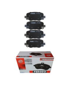 Pastilha Freio Traseiro Compass 2016 a 2021 Ferodo HQF4141AC