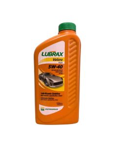 Óleo para motor sintético valora flex 5W40 1 litro Lubrax