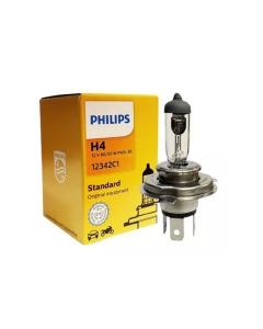 Lâmpada Halogena H4 12v 55w Standard 12342C1 Philips 