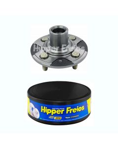 Cubo Roda Dianteiro  4 Furos Fit 2009 a 2014 Hipper Freios HFCD708