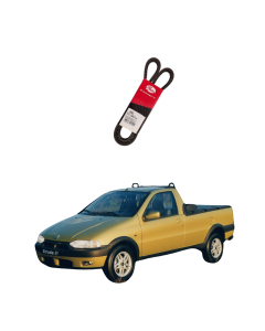 Correia Dentada Strada 1990 A 1994 5PK1050 Gates