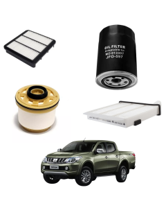 Kit Filtro Troca Óleo L200 TRITON 3.2 2012 A 2017 WKU542 Wega