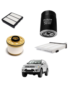Kit Filtro Troca Óleo Pajero 3.2 2012 A 2017 WKU542 Wega