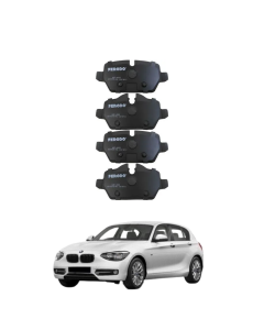 Pastilha de Freio Traseira  BMW Serie 1 2004 A 2024 HQF4003C Ferodo