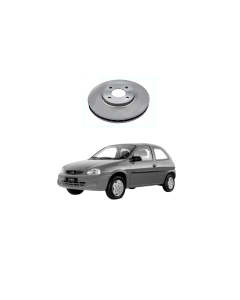 Disco Freio Dianteiro  4 Furos Corsa 2002 a 2009 Hipper Freios HF20A