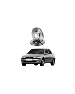 Disco Freio Diant 4F Vectra 1999 a 2011  HF25B Hipper Freios