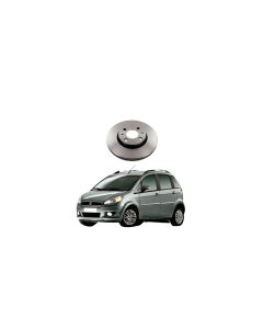 Disco De Freio Fiat Idea 1.6 2010 A 2016 HF32 Hipper Freios