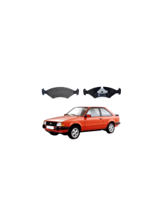 Pastilha De Freio Dianteira Escort 1.0 1.6 1.8 1983 A 1996 PD/24 Fras-Le