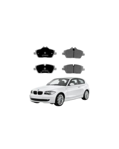 Pastilha De Freio BMW Serie 1 2006 A 2013 OCDA0402 Originall Parts