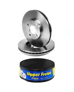 Disco Freio Dianteiro  4 Furos Astra 99 a 2011 Hipper Freios HF25B