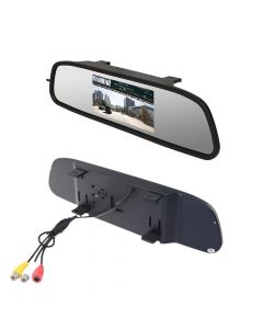 Retrovisor Com Câmera De Ré Automotiva 4,3 Polegadas AU713 Multilaser