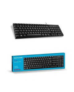 Teclado Slim Com Fio TC193BU Multilaser